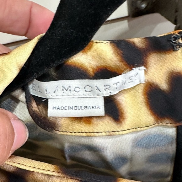 STELLA MCCARTNEY Leopard Print Dress (D8) - Picture 6 of 10